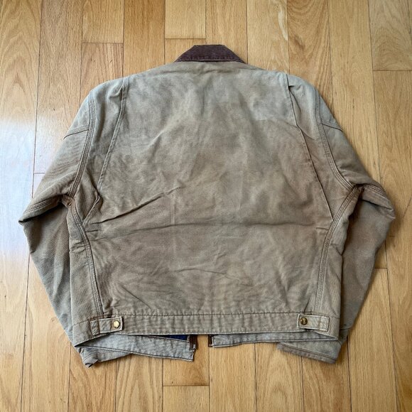 Vintage Carhartt Detroit Jacket J001 BRN L - Picture 3 of 6